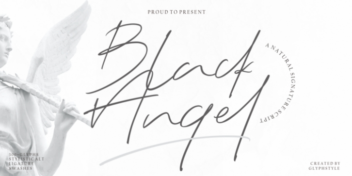 Black Angel Font Download