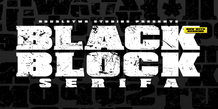 XXII BLACK-BLOCK-SERIFA Font Download