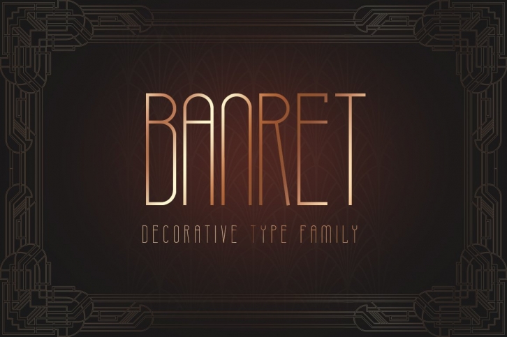 Banret. Family Font Download