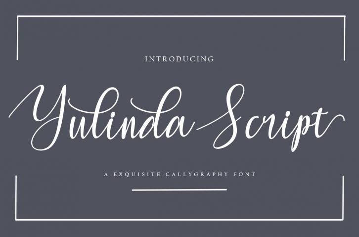 New Yulinda Script Font Download