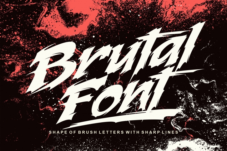 Brutal font Font Download