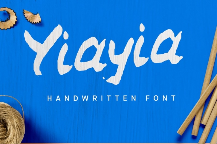 Yiayia Handwritten Font Download