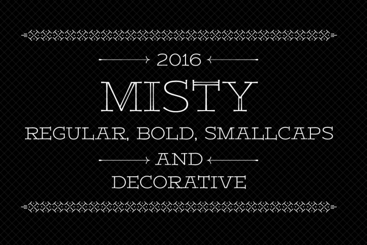 Misty complete Font Download