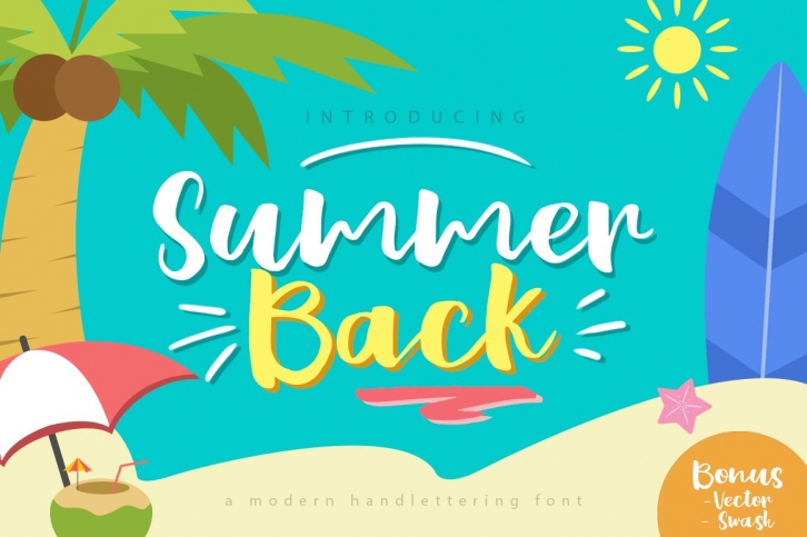 Summer Back Script Font Download