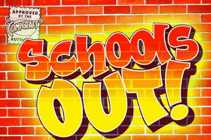 Schools Out Font Download