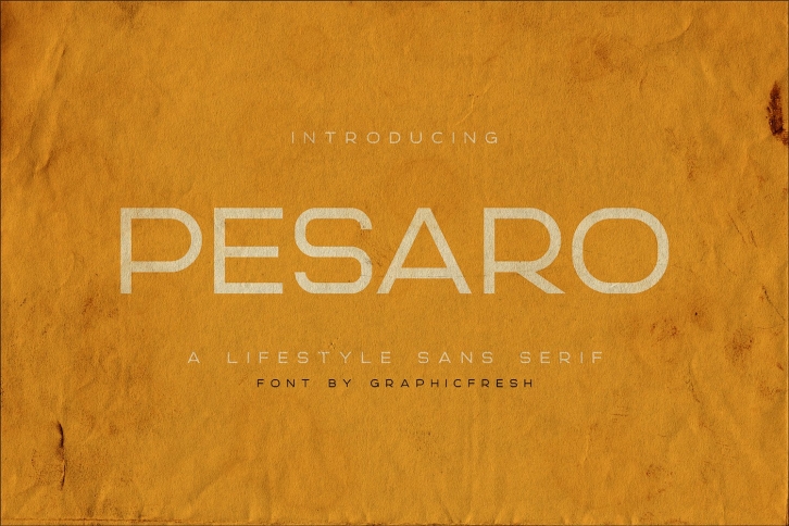 Pesaro Font Download