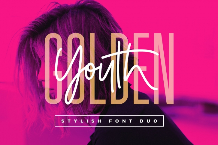 Golden Youth Duo Font Download