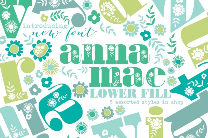 Anna Mae Lowercase Font Download