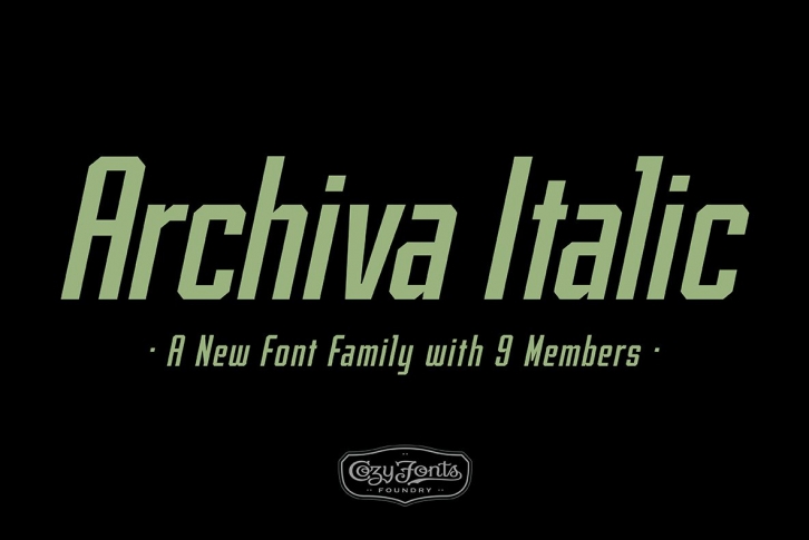 Archiva Italic Font Download