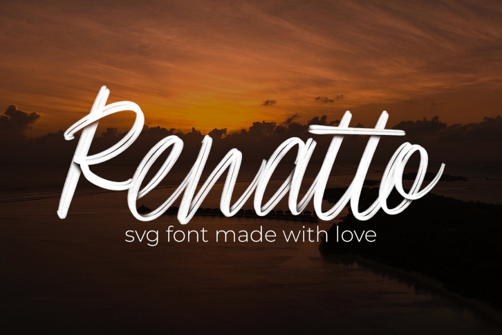 Renatto svg font Font Download