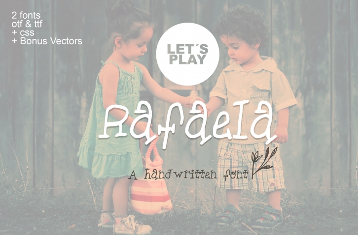 Rafaela a Handwritten font + bonus Font Download