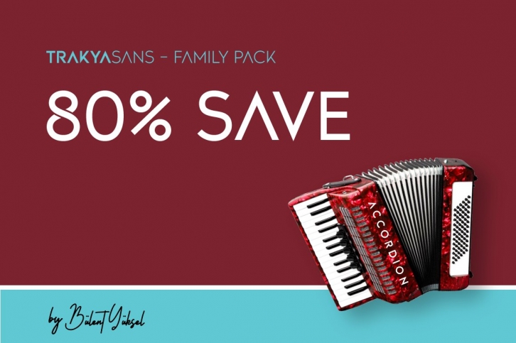 TRAKYA SANS Font Download