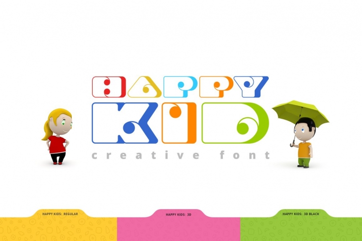 Happy Kid Fancy Font Download