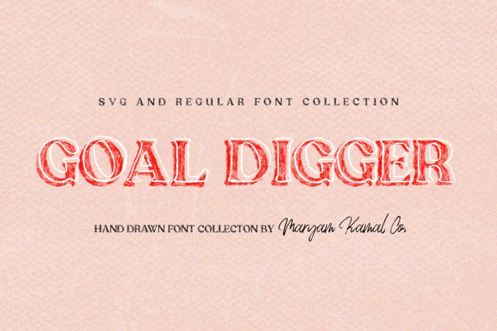 Goal Digger Collection Font Download