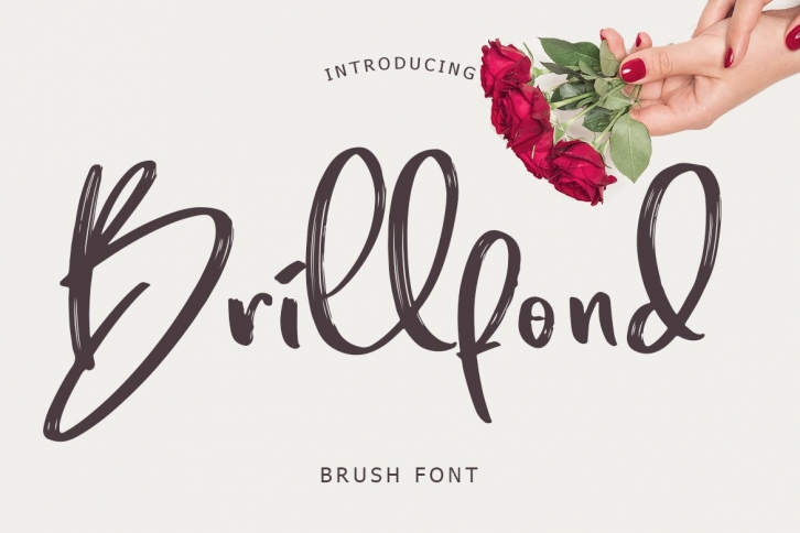 Brillfond Brush Typeface Font Download