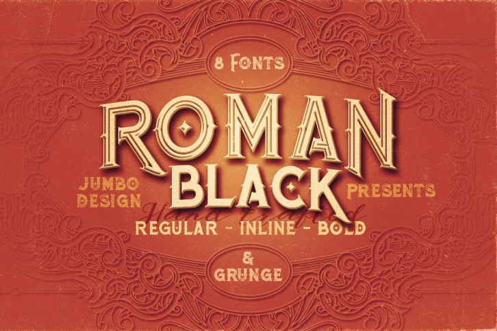 Roman Black Font Download