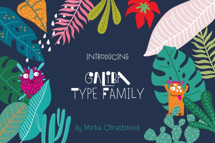 GALIBA Type Family Font Download