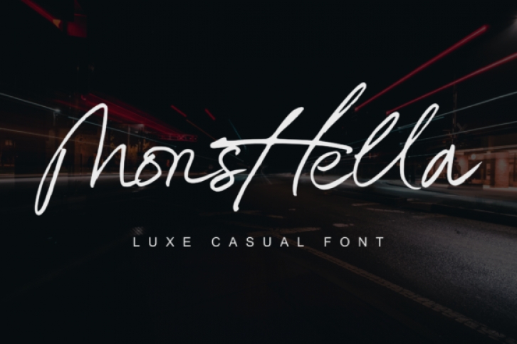 Monsttella Font Download