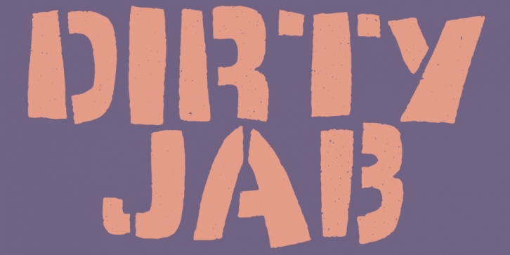 Dirty Jab Font Download