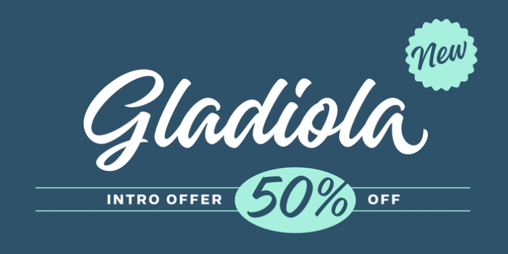 Gladiola Font Download