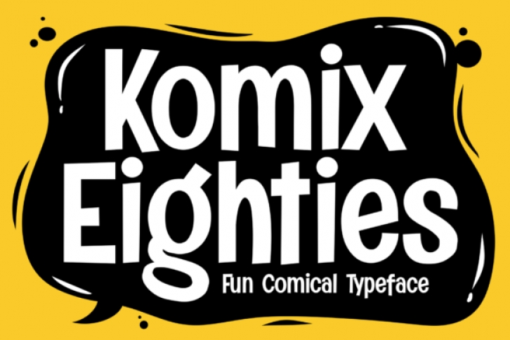 Komix Eighties Font Download