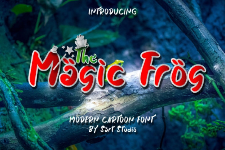 The Magic Frog Font Download