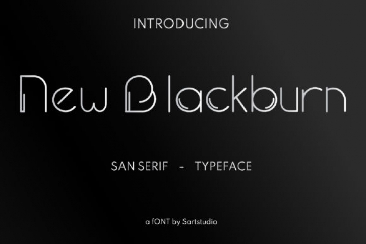 New Blackburn Font Download