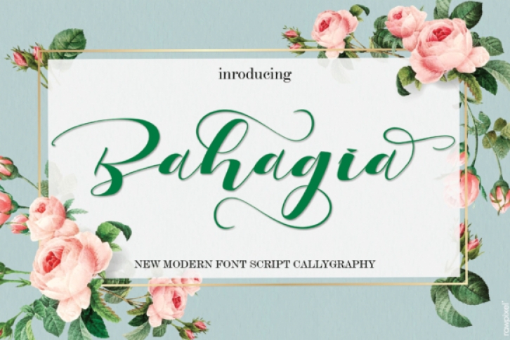 Bahagia Font Download