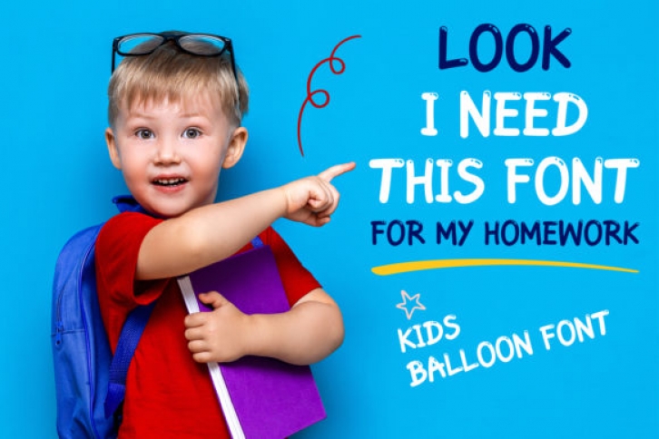 Kids Balloon Font Download