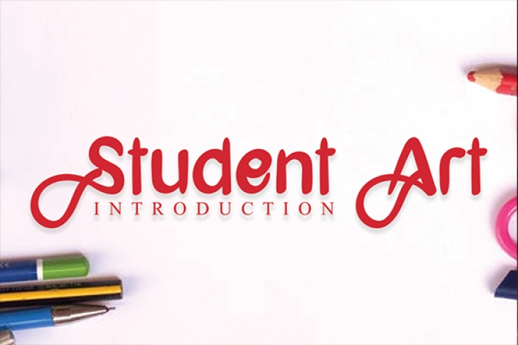 Student Art Font Download