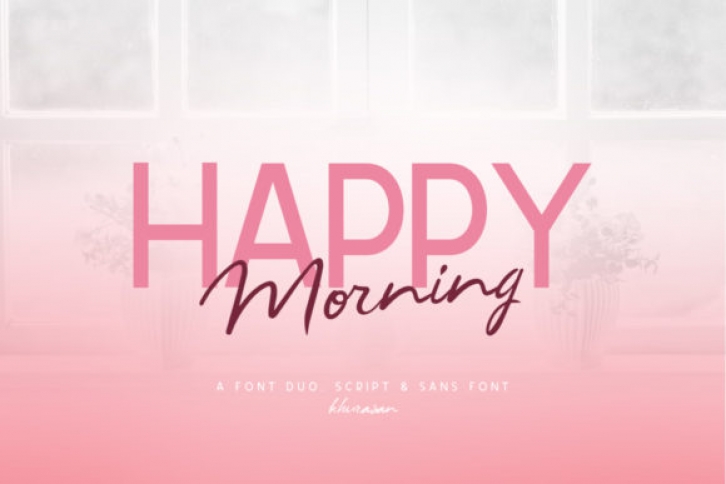 Happy Morning Font Download