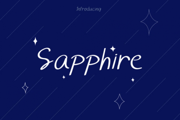 Sapphire Font Download