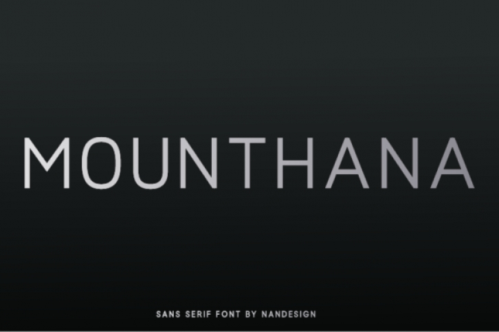 Mounthana Font Download
