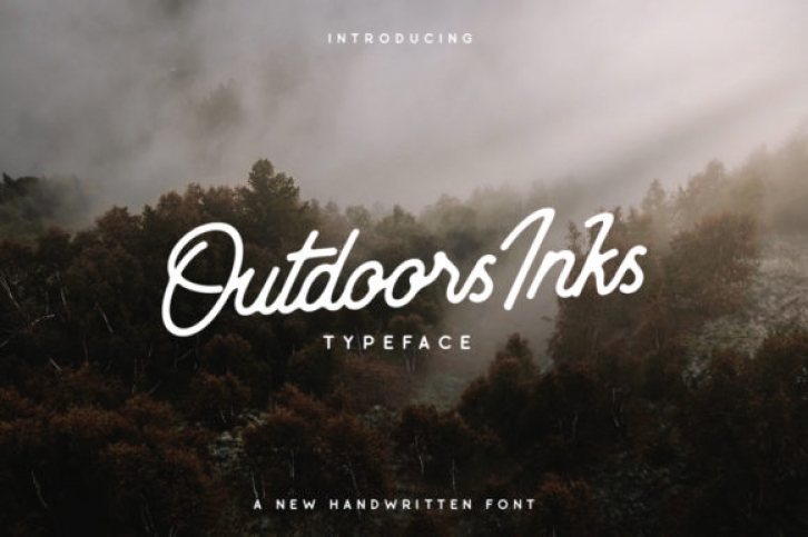 Outdoors Inks Font Download
