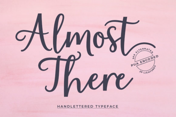 Almost There Font Download