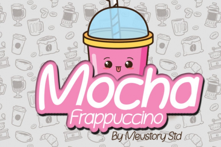 Mocha Frappuccino Font Download