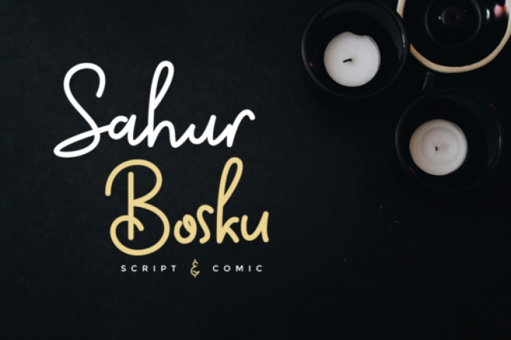 Sahur Bosku Font Download