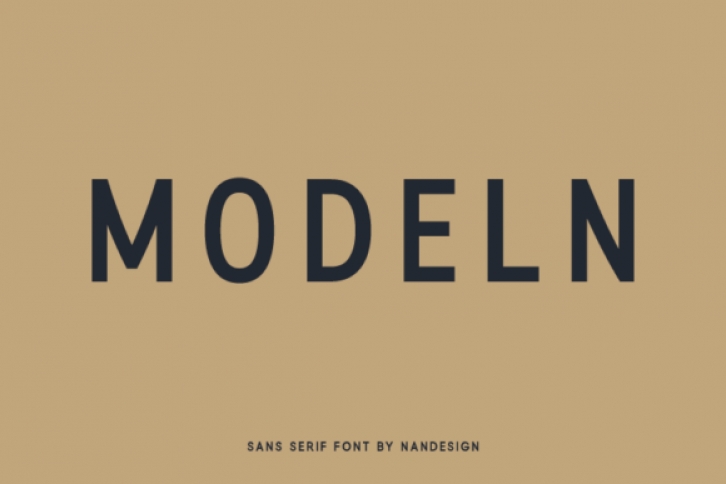 Modeln Font Download