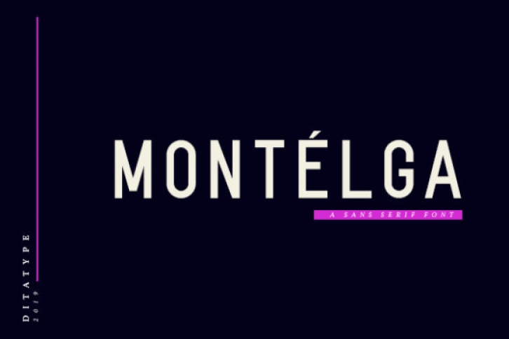 Montelga Font Download