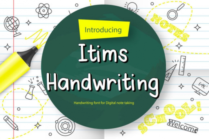 Itims Handwriting Font Download