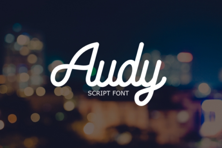 Audy Font Download