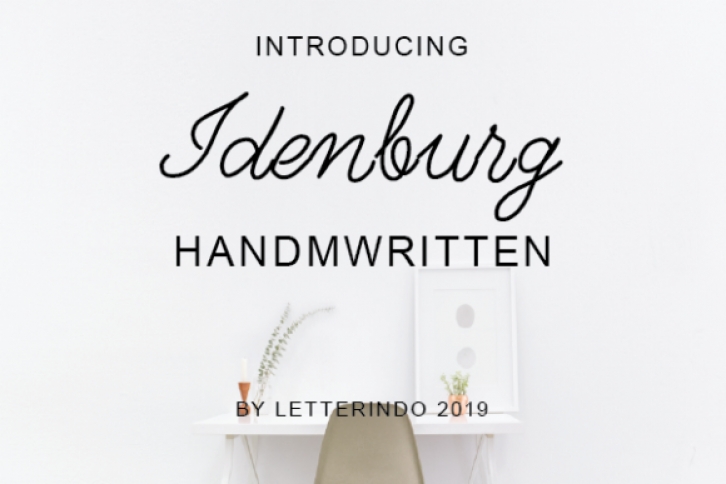Idenburg Font Download