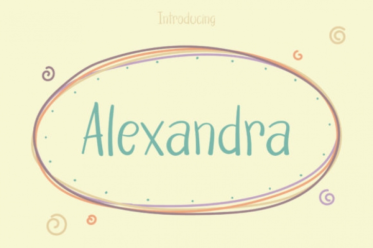 Alexandra Font Download