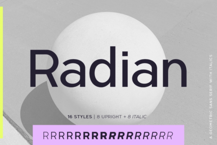 Radian Font Download