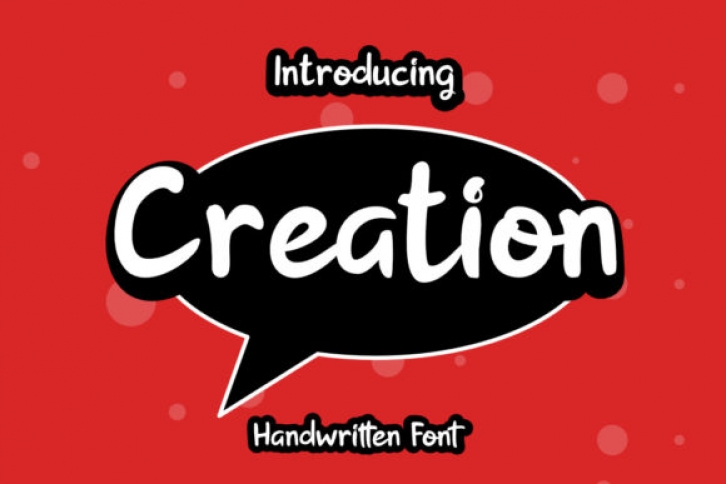 Creation Font Download