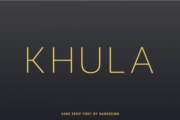 Khula Font Download