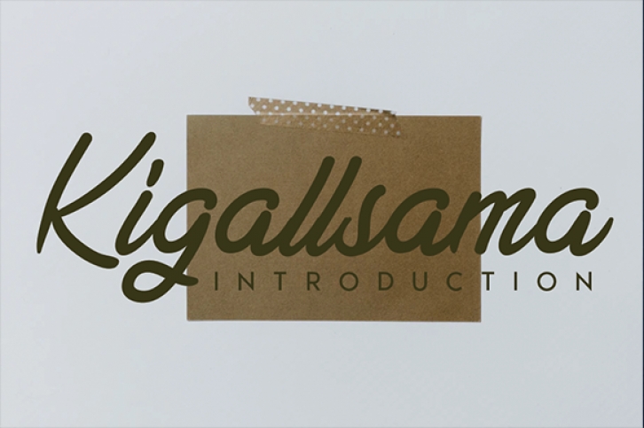 Kigallsama Font Download