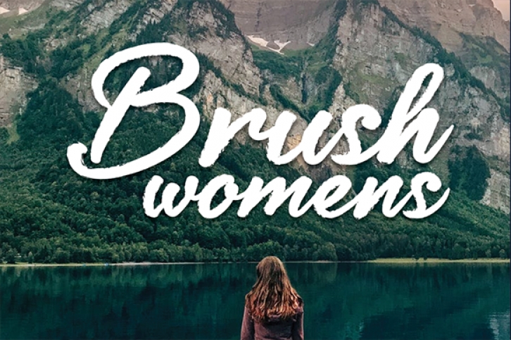 Brush Womens Font Download