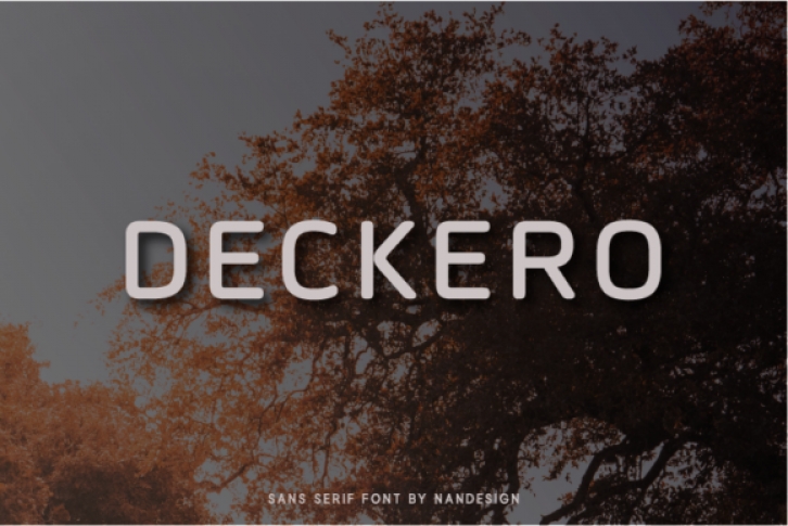 Deckero Font Download