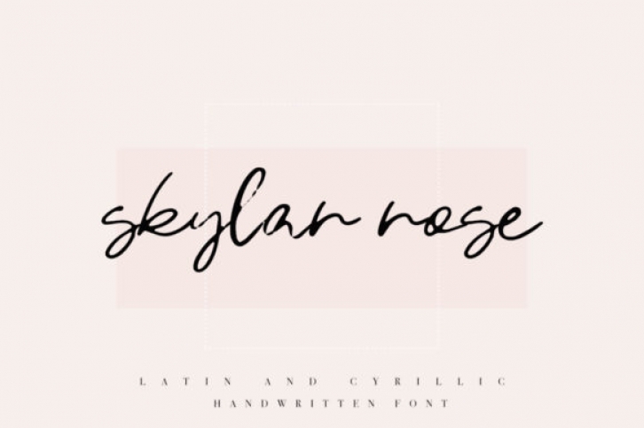 Skylar Rose Font Download